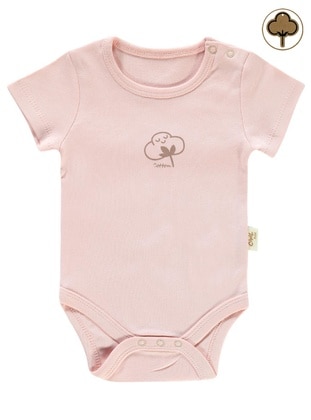 Civil Pink Baby Bodysuits