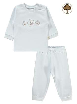 Civil White Baby Pyjamas