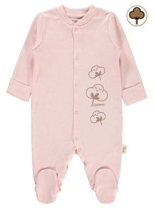 Civil Pink Baby Sleepsuits