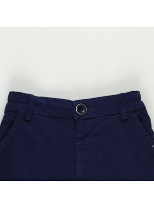 Navy Blue - Baby Shorts - Panço