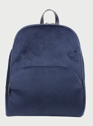 Navy Blue - Backpack - Backpacks - Housebags