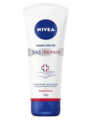 Nivea 3 Action Hand Cream-Beige 75Ml