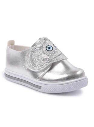 ŞİRİNBEBE Silver tone Kids Casual Shoes