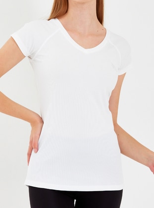 White - White - Sports T-Shirt - Runever