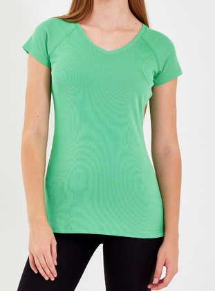 Green - Green - Sports T-Shirt - Runever