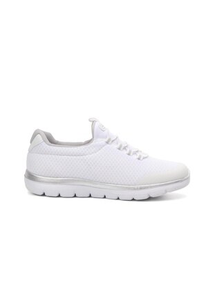 Walkway White Sports Shoes