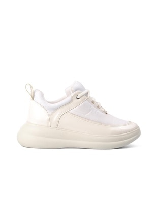 White Line White Sports Shoes