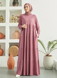  Lilac Modest Dress