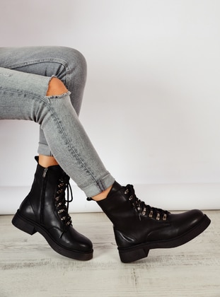 Shoestime Black Boots