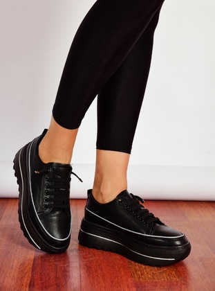 Shoestime Black Casual Shoes
