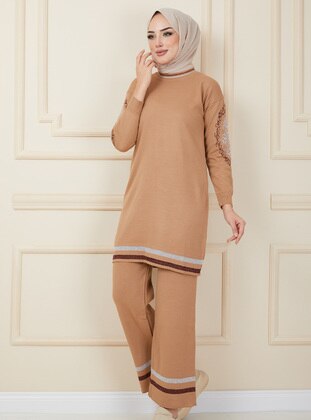 Olcay Camel Suit