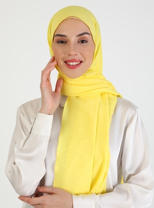 Harem Scarf Yellow Shawl