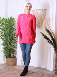  Fuchsia Knit Sweaters