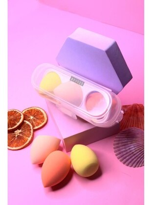 Makeup Sponge 3 Piece With Stand
