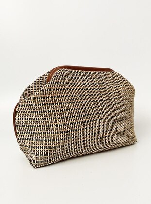 Turuncix Brown Clutch Bags / Handbags