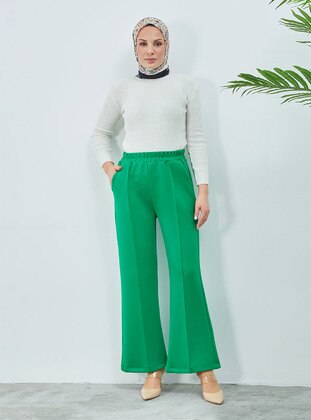 Bayanca Moda Green Pants