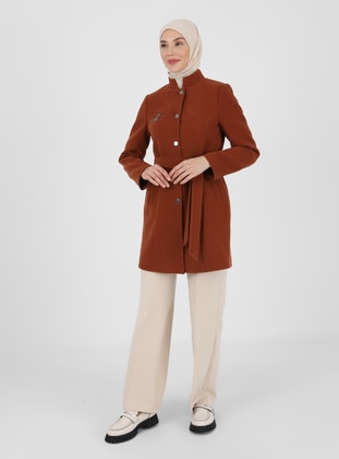 Concept By Olcay Terra Cotta Coat