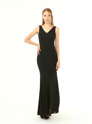 Asee`s Black Evening Dresses