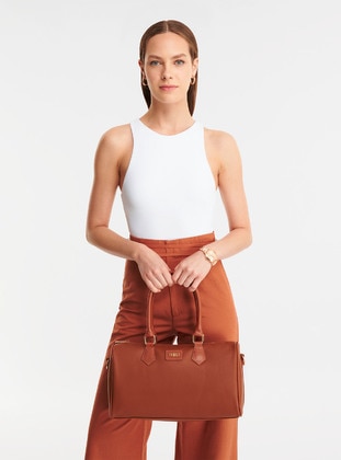 PARIGI Tan Clutch Bags / Handbags