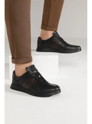 Black - Casual Shoes - İnci