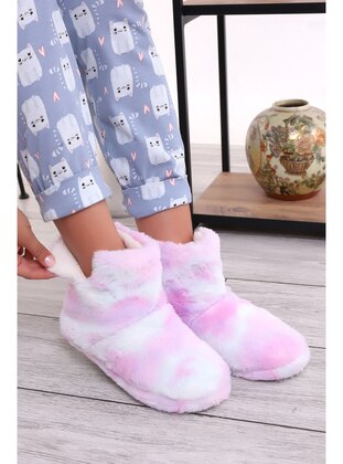 Wordex Lilac Home Shoes