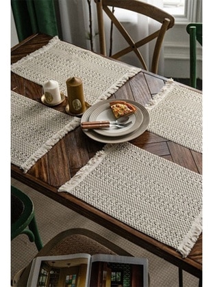 Viva Maison Cream Dinner Table Textiles