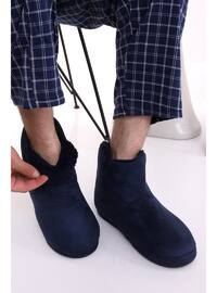  Navy Blue Home Shoes