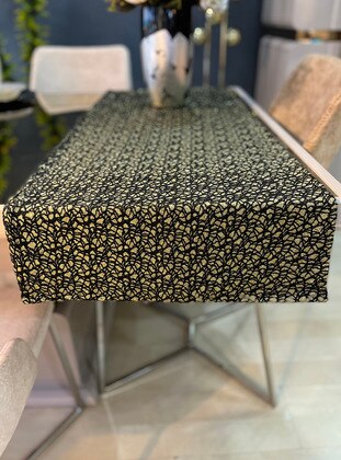 Gold color - Black - Dinner Table Textiles - AYSU MODA