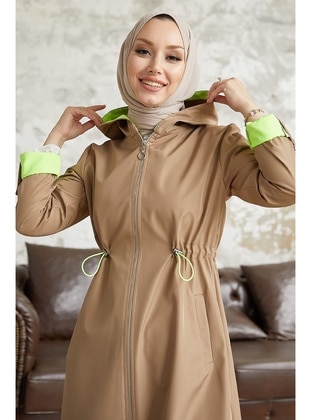 InStyle Green Trench Coat