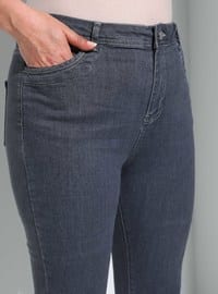 Light Gray - Plus Size Pants