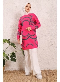  Fuchsia Knit Tunics
