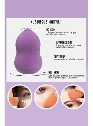 MUJGAN Purple Makeup Accessories