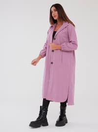 Lilac - Unlined - Trench Coat