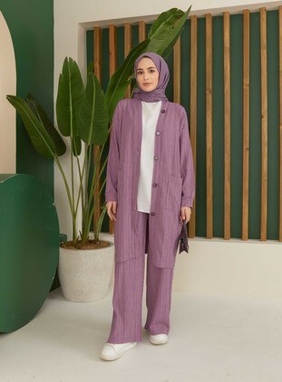 Lilac - Suit - Efkeyem