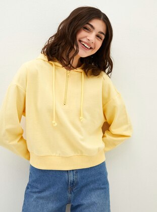 Yellow - Knit Sweaters - LC WAIKIKI