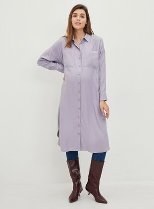 LC WAIKIKI Lilac Maternity Tunic / T-Shirt