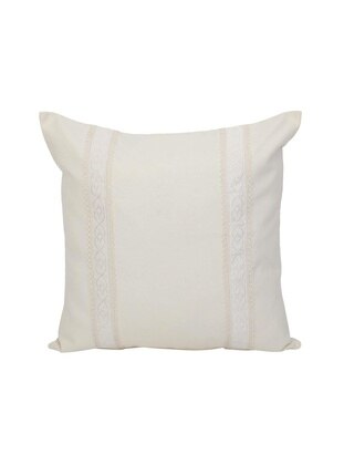 Ayşe Türban Tasarım Home Cream Throw Pillow Covers