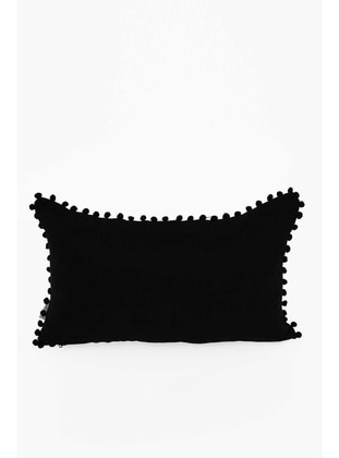 Black - Throw Pillow Covers - Aisha`s Design
