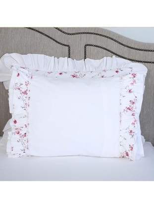 White - Pillow Case - Ayşe Türban Tasarım Home