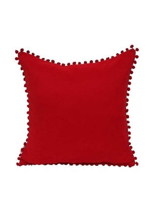 Red - Throw Pillow Covers - Ayşe Türban Tasarım Home