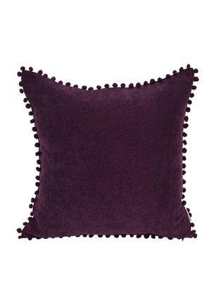 Purple - Throw Pillow Covers - Ayşe Türban Tasarım Home
