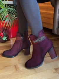 Burgundy - Boot - Boots