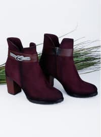 Burgundy - Boot - Boots