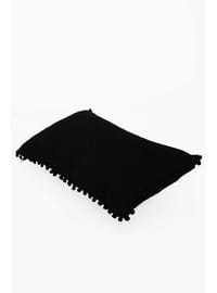 Black - Throw Pillow Covers