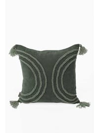 Green Almond - Throw Pillow Covers