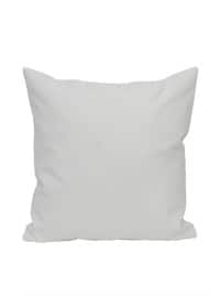 Ayşe Türban Tasarım Home White Throw Pillow Covers