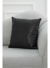 Black - Throw Pillow Covers - Ayşe Türban Tasarım Home