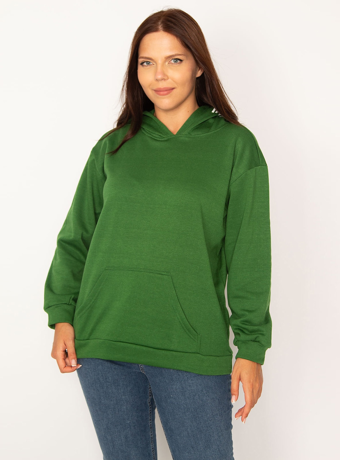 Green - Plus Size Sweatshirts