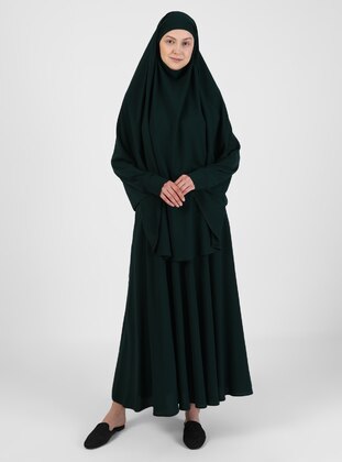 Emerald - Unlined - Prayer Clothes - Mevanur Tesettür