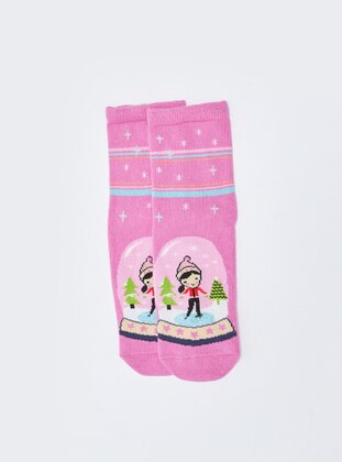 LC WAIKIKI Fuchsia Girls` Socks